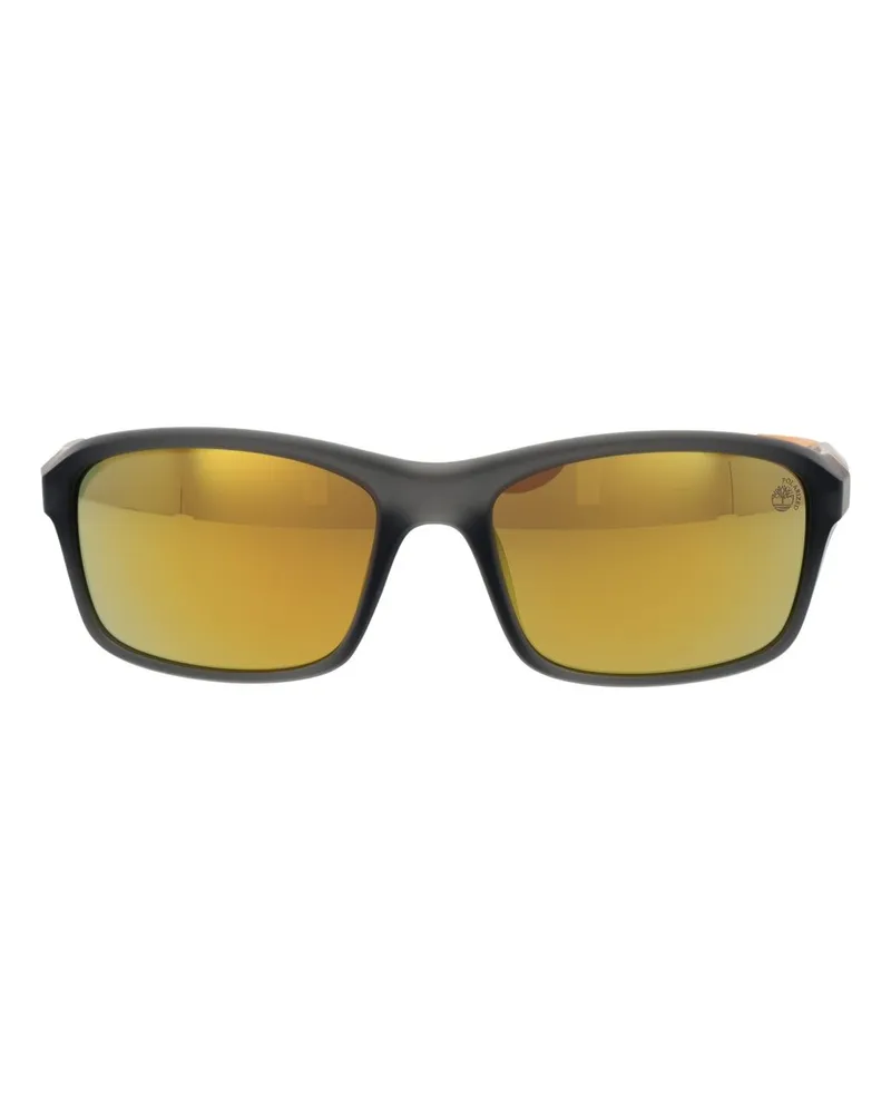Timberland TI-1056516 Polarized Mirrored Sport Sunglasses — Gray Gray