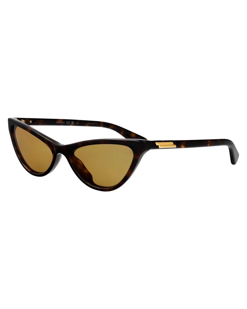 Bottega Veneta Women's Sunglasses Bv1414s Havana Acetate Brown Brown