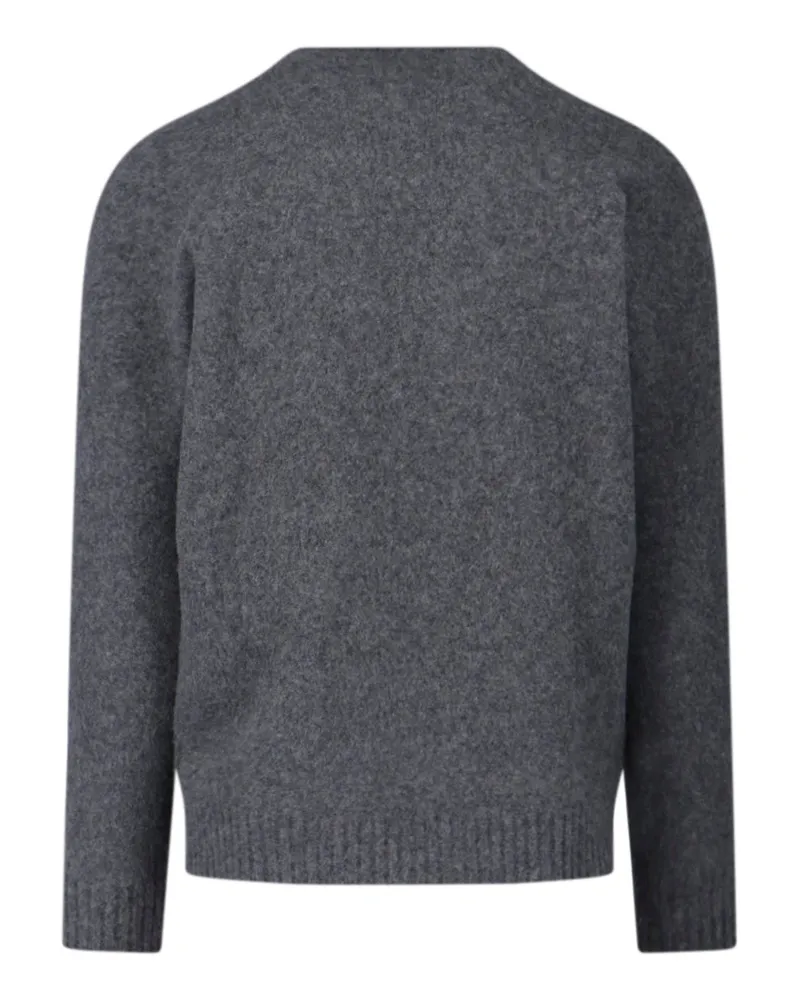 Drumohr  Men's Sweaters Grey Lambswool Gray