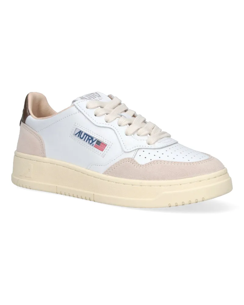 AUTRY Women's Sneakers White Upper: Cow Leather White