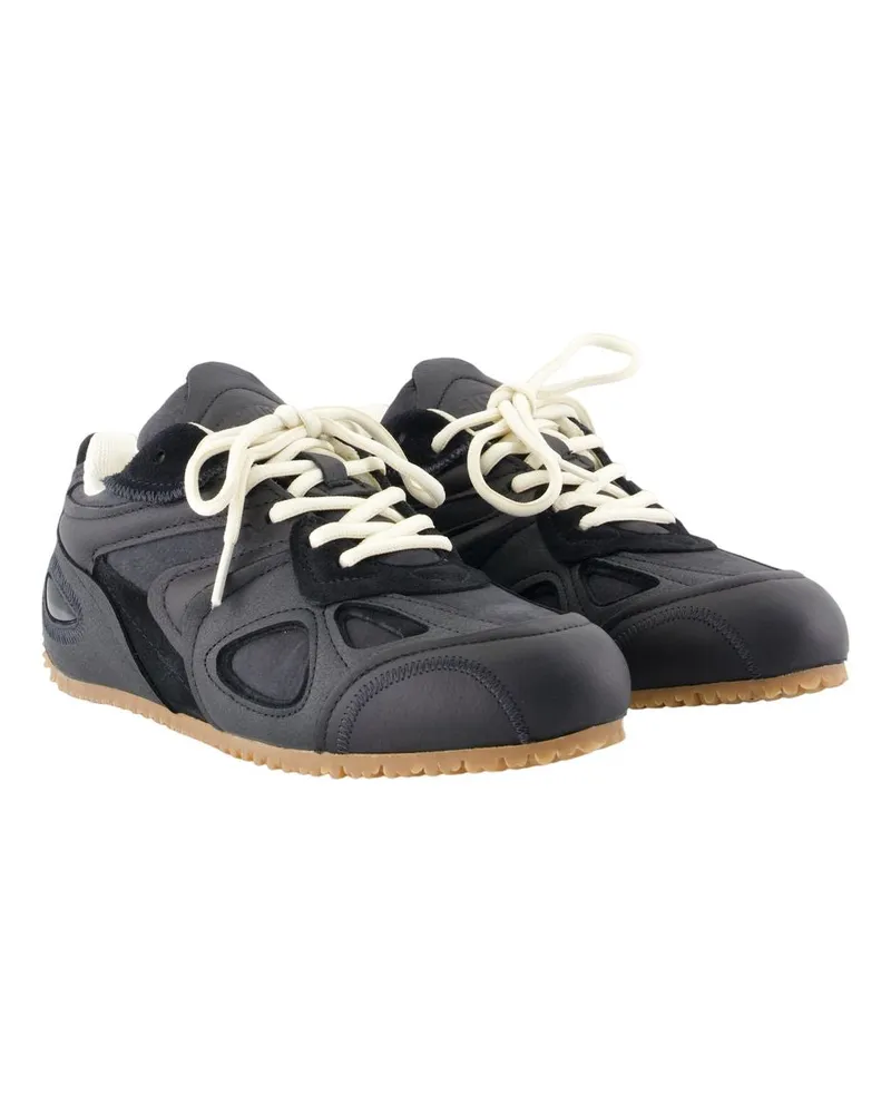 Axel Arigato Women's Slow Runner Sneakers -  Leather Black Calfskin Shoes Black