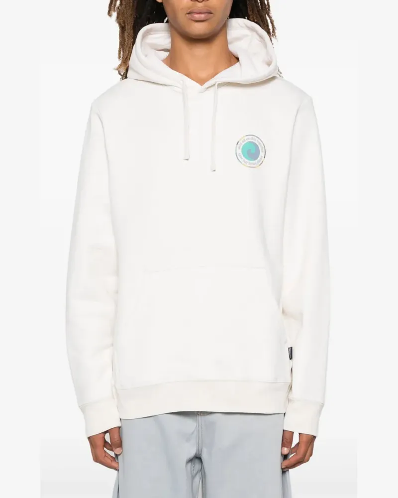Patagonia Men Unity Fitz Uprisal Logo Hoodie White Clothing > Knitwear White