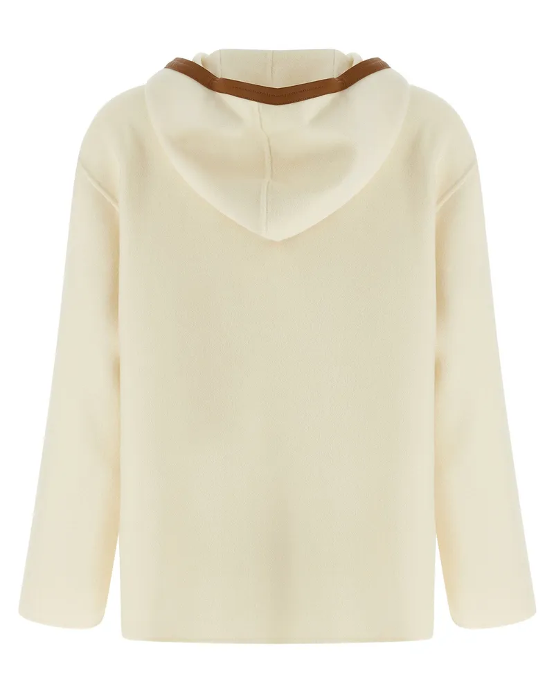 Max Mara Mstcomica Coat — Cream Cream