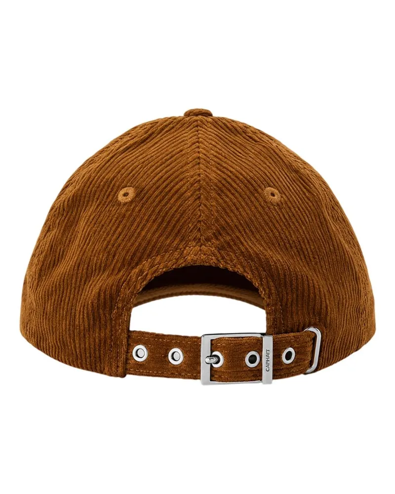 Ganni B3020261-900 Corduroy Baseball Cap — Brown Brown