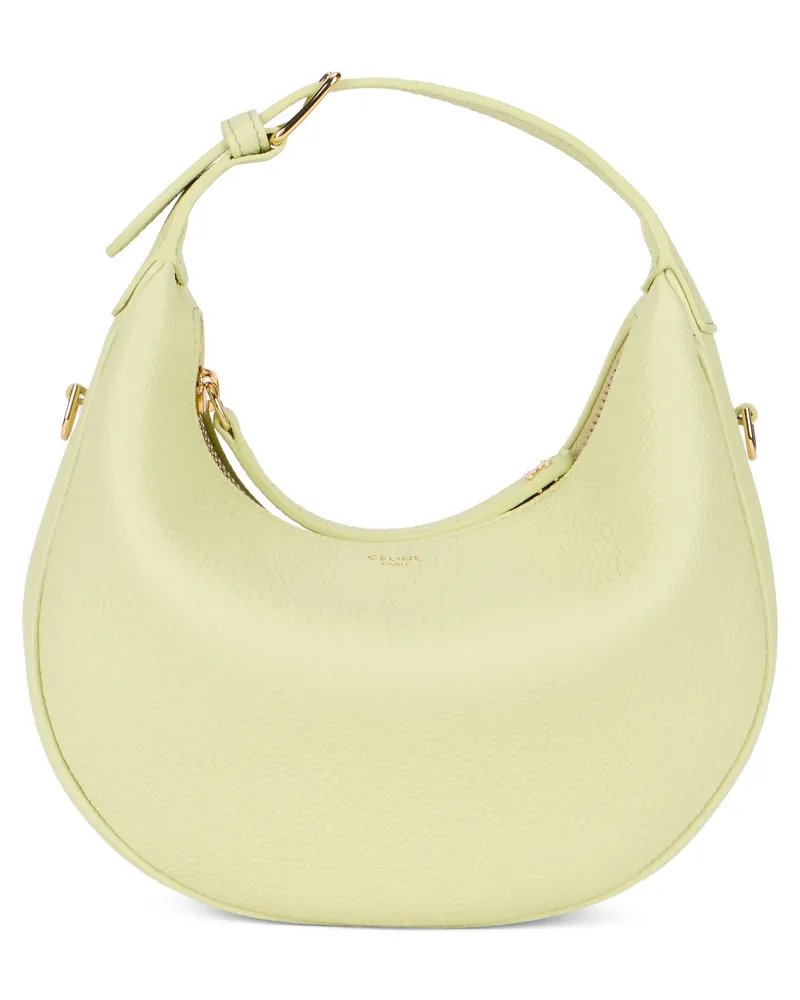 Celine Women's Handbag Teen Lulu Yellow Calf Skin Handbags Hand Bags Yellow