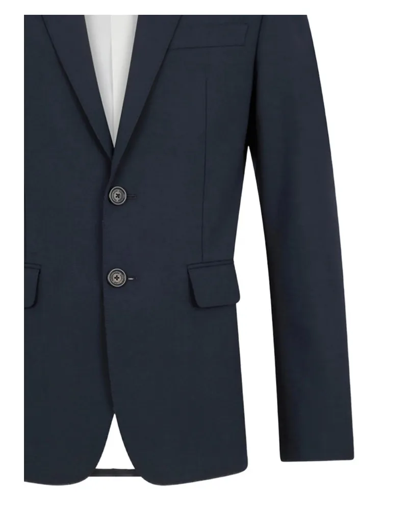 Dsquared2 Virgin Wool Pant Suit — Blue Blue
