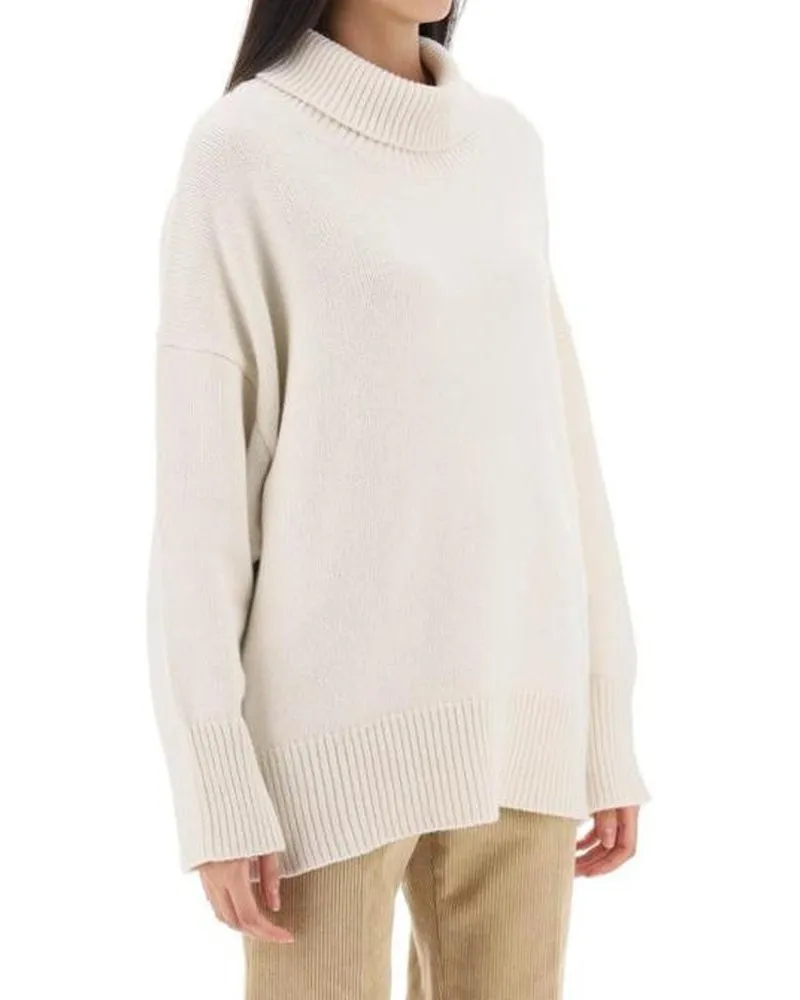 Chloé Women's White Cashmere Turtleneck Clothing White