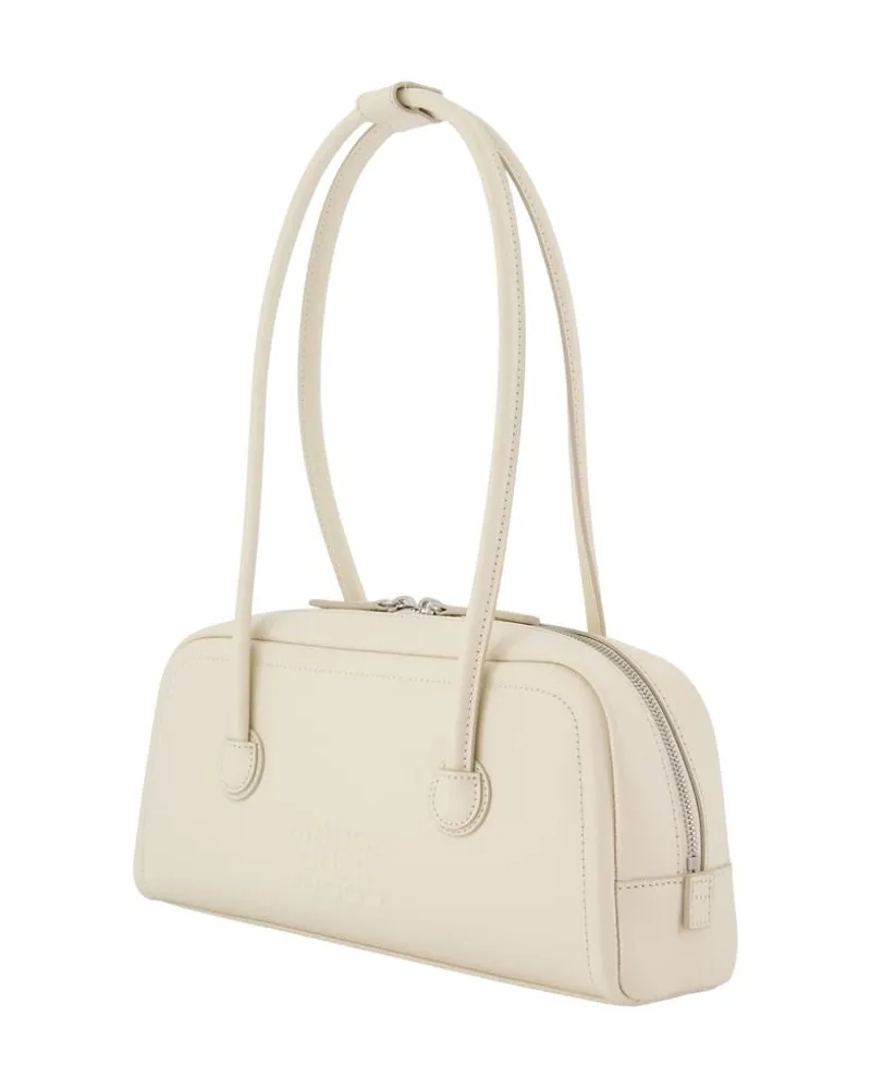 Marge Sherwood Women's Shoulder Bag Beige Cowhide Beige