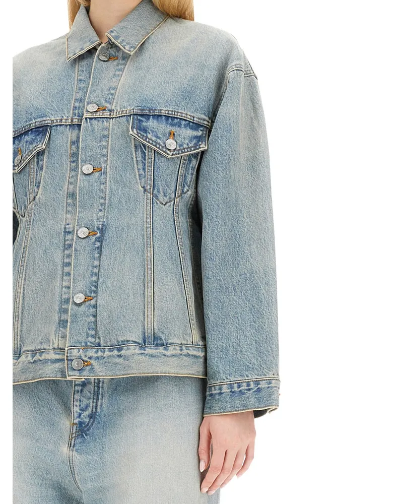 Balenciaga Hourglass Jacket — Blue Blue