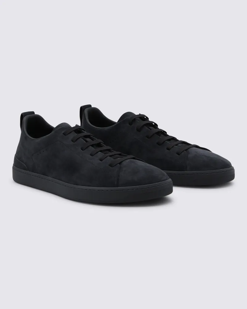 Church's Men's Sneakers Navy _cover Le Sole El Navy