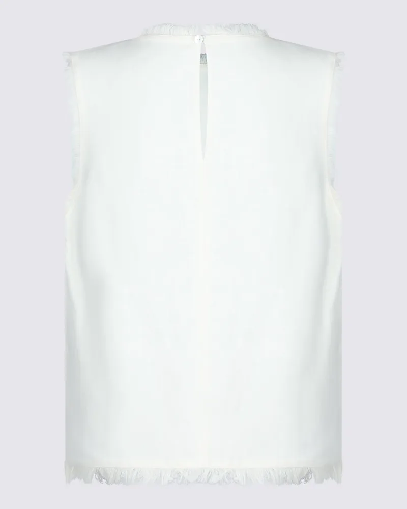 Antonelli Firenze Women's Top Burro _vi Li White
