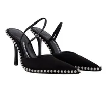 Women's Tia Slingback Heel Black Calfskin