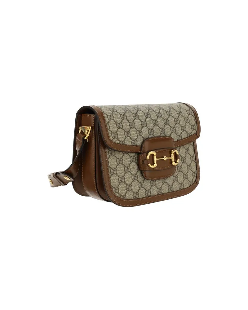 Gucci Women's Beige Cotton Handbag Bag Beige