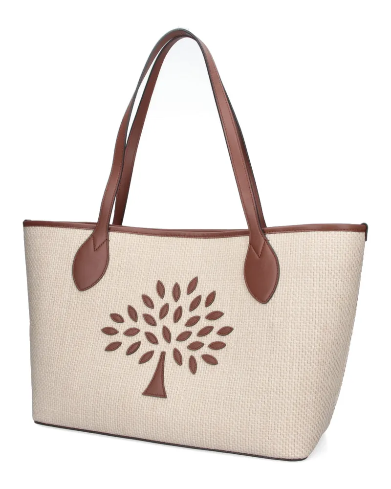 Mulberry Women's Bags White Bovine Leather Beige