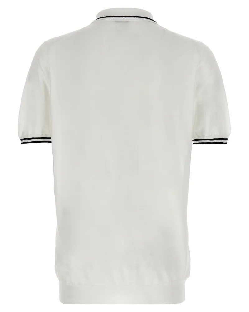 Kiton Ciro Polo — White White