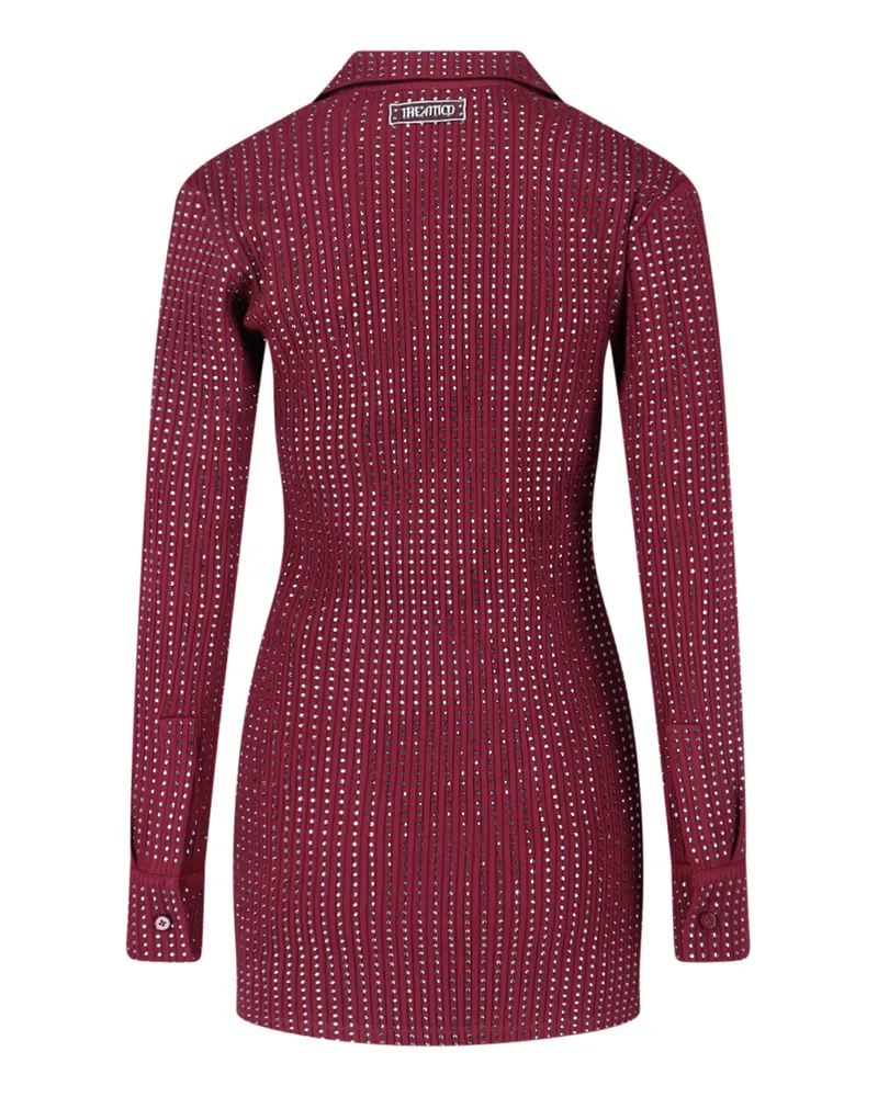 ATTICO Women's Dresses Red Cotton Red