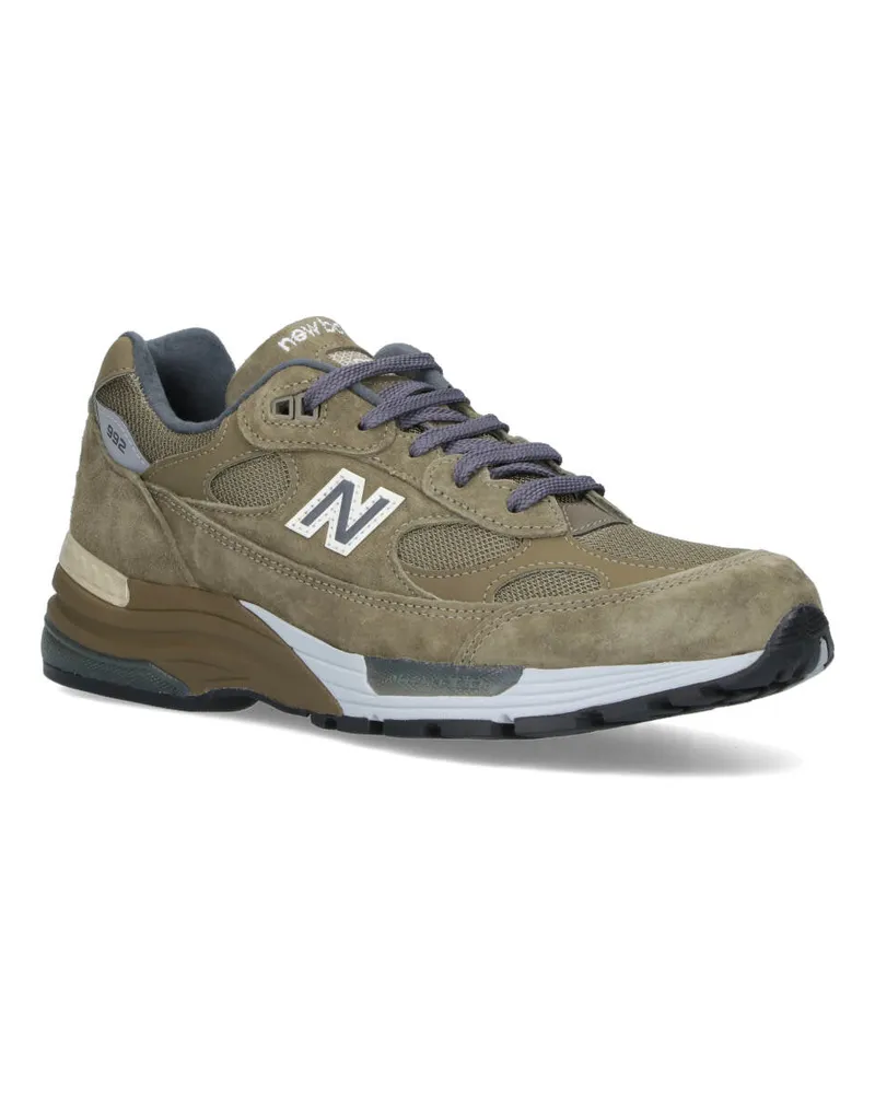 New Balance Unisex Sneakers Green Suede Green