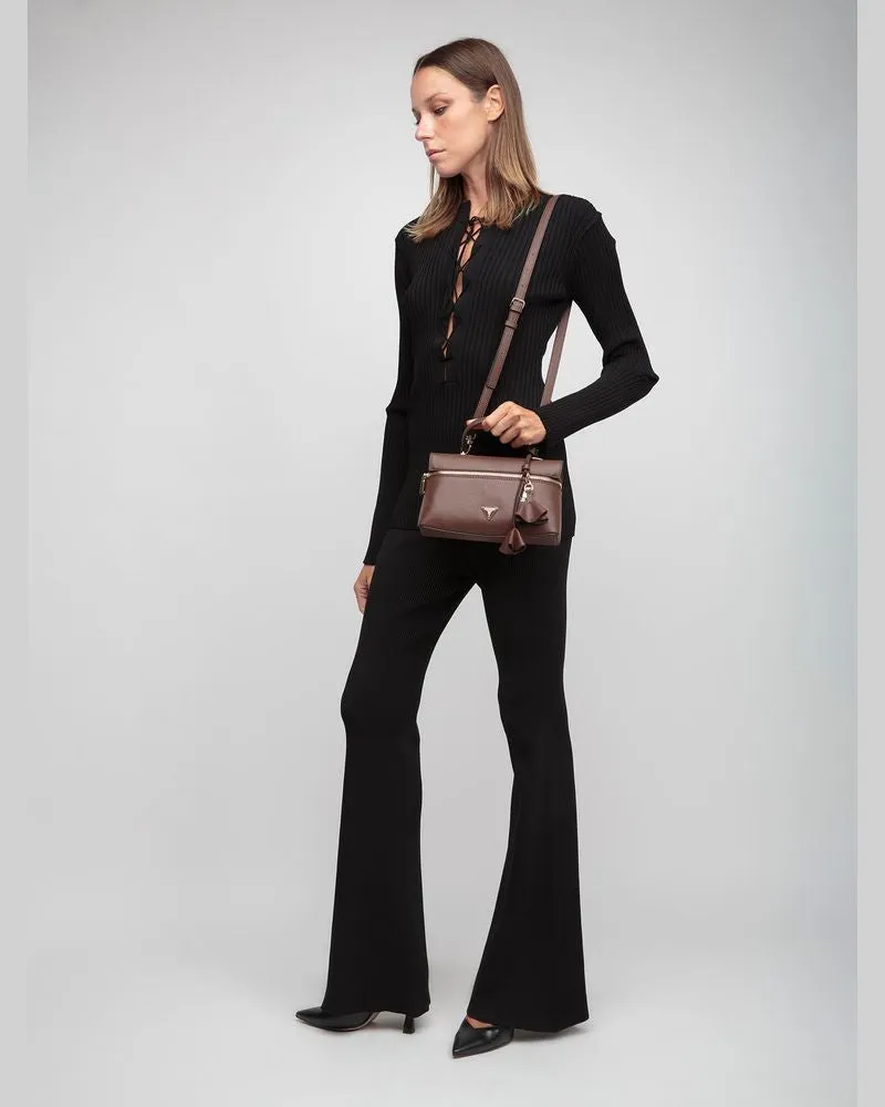 Guess Shoulder Bag — Brown Brown
