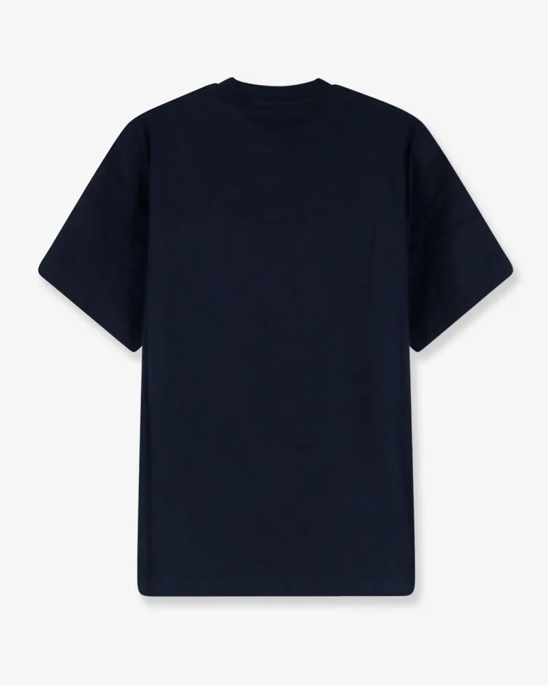 Burberry Men's T-Shirt Seth Organic Cotton Black T-Shirts And Polos Black