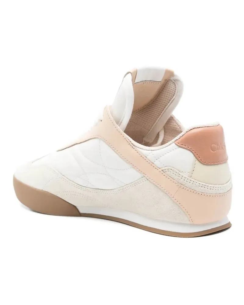 Chloé Women's Kick Low-Top Sneakers Multiple Colors Shoes Beige