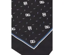 Men's Black Silk Pocket Square Accessory