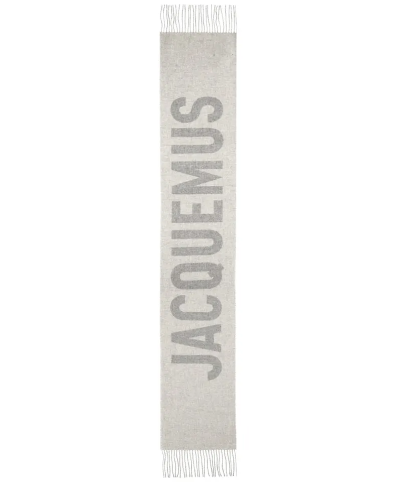 Jacquemus Scarf — Gray Gray