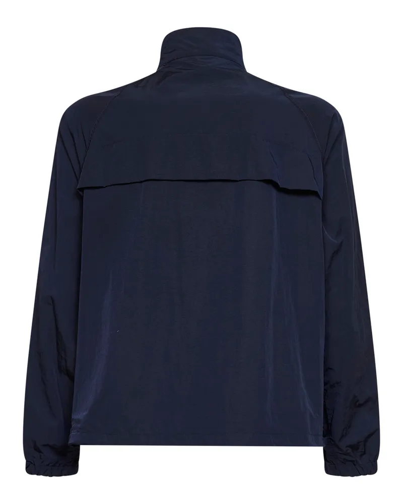 Moncler Men's Packable Jacket Blue Polyamide Bomber Blue