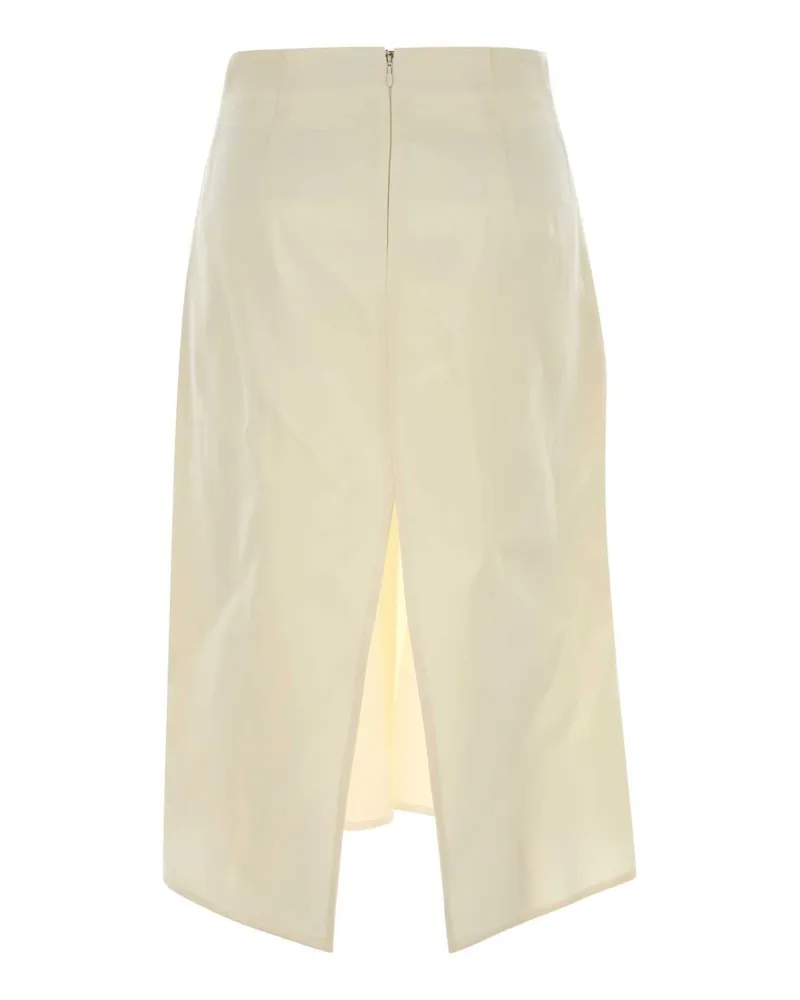 Bottega Veneta Midi Skirt — Beige Beige