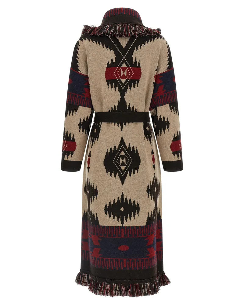 Alanui Icon Coat — Cream Cream
