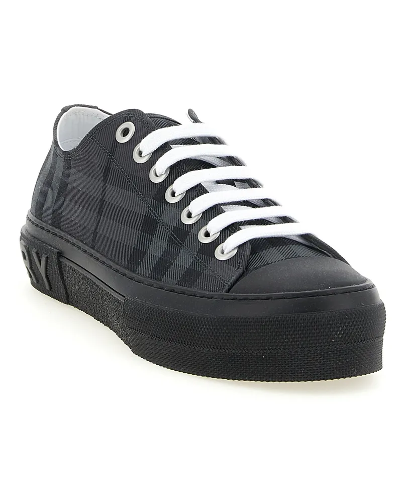Burberry Men's Gray Polyamide Low Top Sneakers Gray