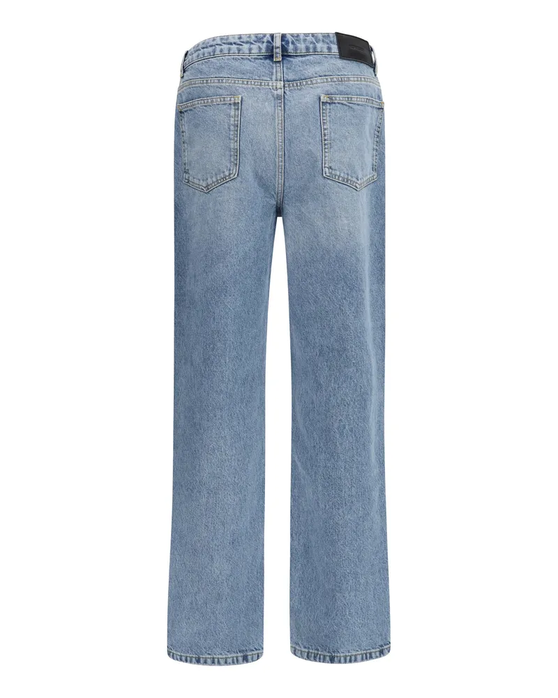 REPRESENT Straight-Leg Cotton Jeans — Blue Blue