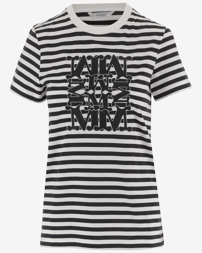 Max Mara Women Cotton T-Shirt Multicolour T-Shirts & Jerseys Multicolor