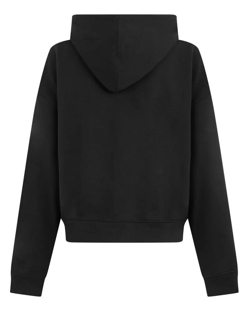 New Balance Cotton-Blend Hoodie — Black Black