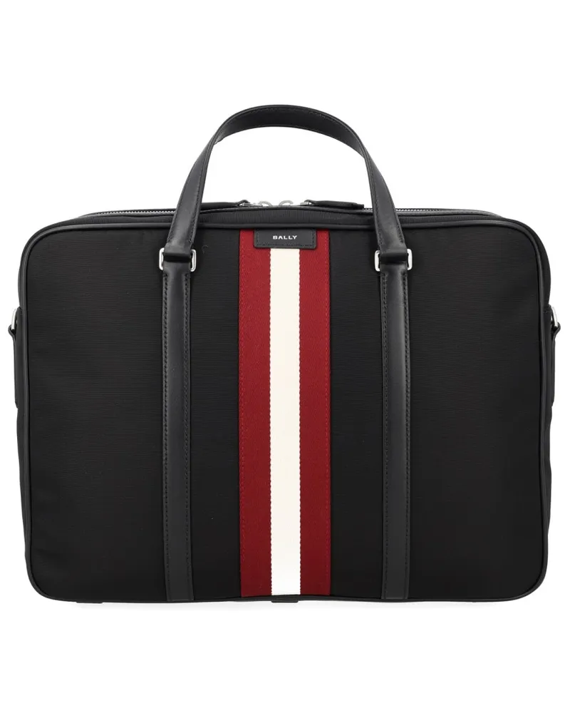 Bally Code Handbag — Black Black