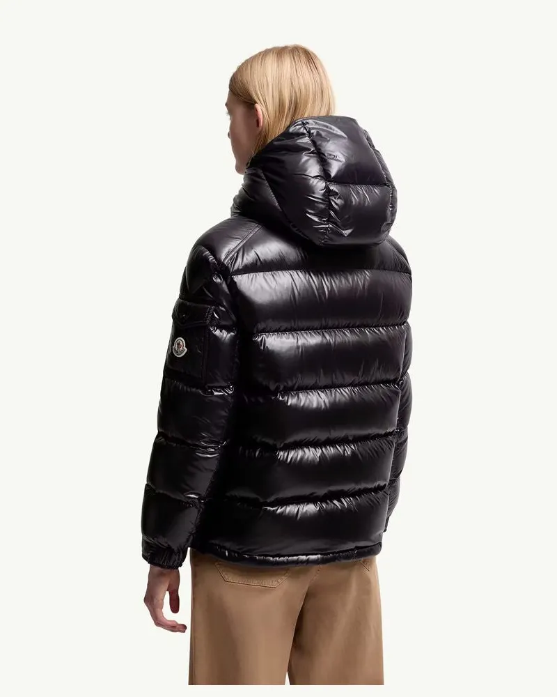 Moncler Down Jacket — Black Black