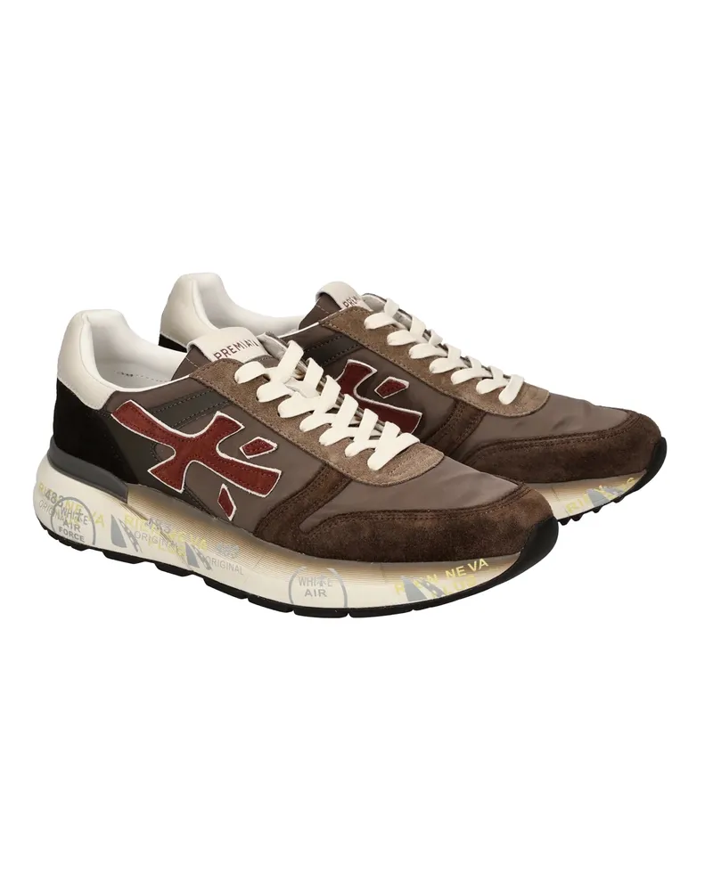 Premiata Mick Sneakers — Brown Brown
