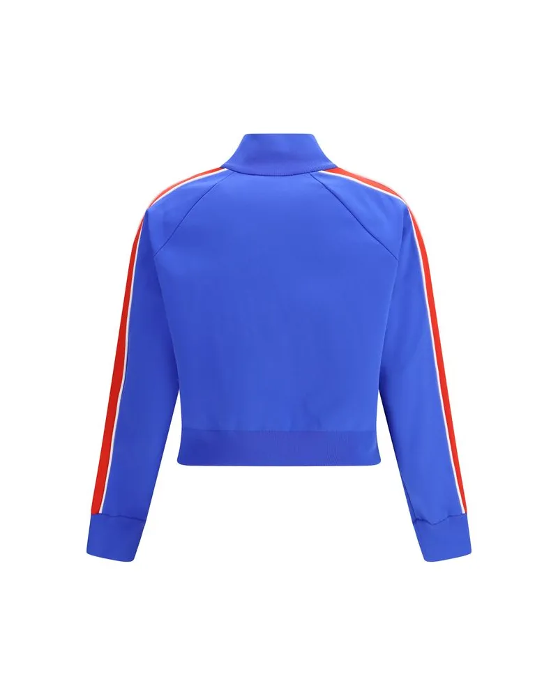 Miu Miu Women's Blue Polyamide Sweatshirt Clothing Blue