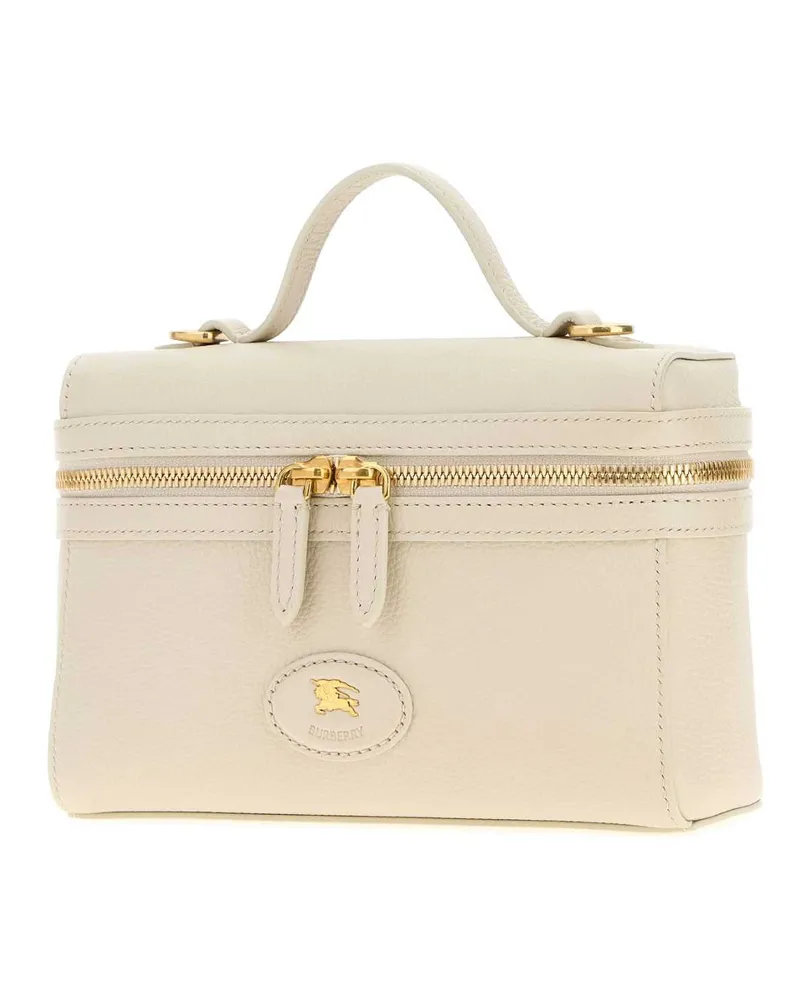 Burberry Women's Ivory Leather Bloomsbury Handbag Soap Borse A Mano Bag Beige