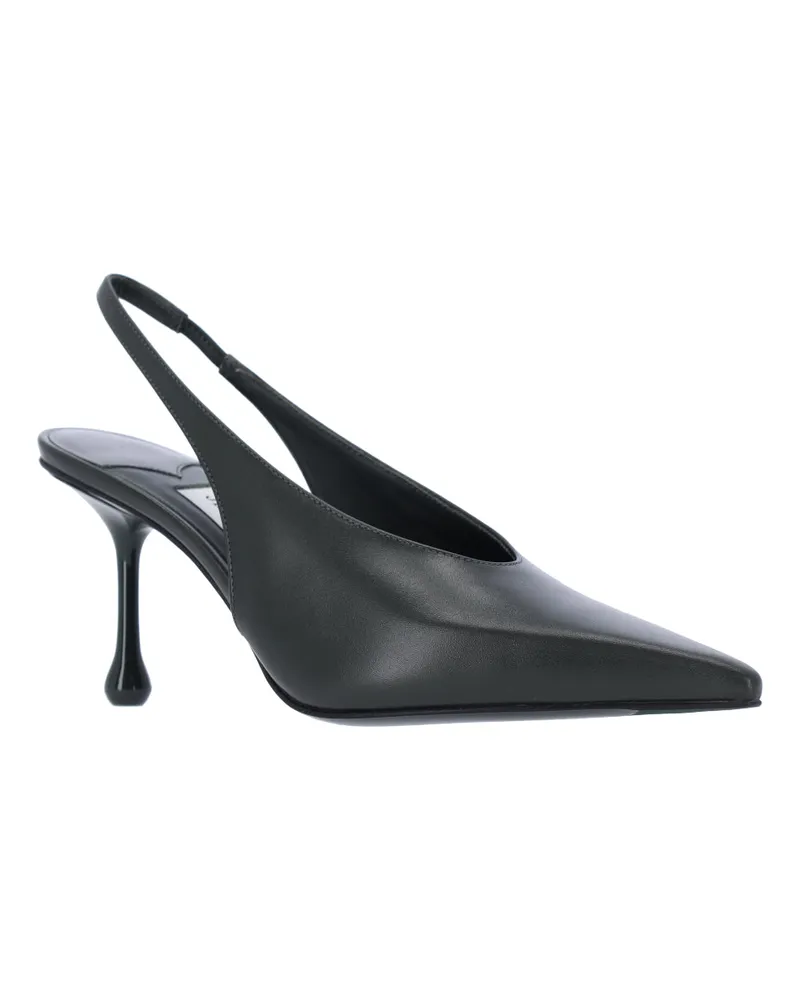Jimmy Choo Women's With Heel Green Outer: Calf Leather Black