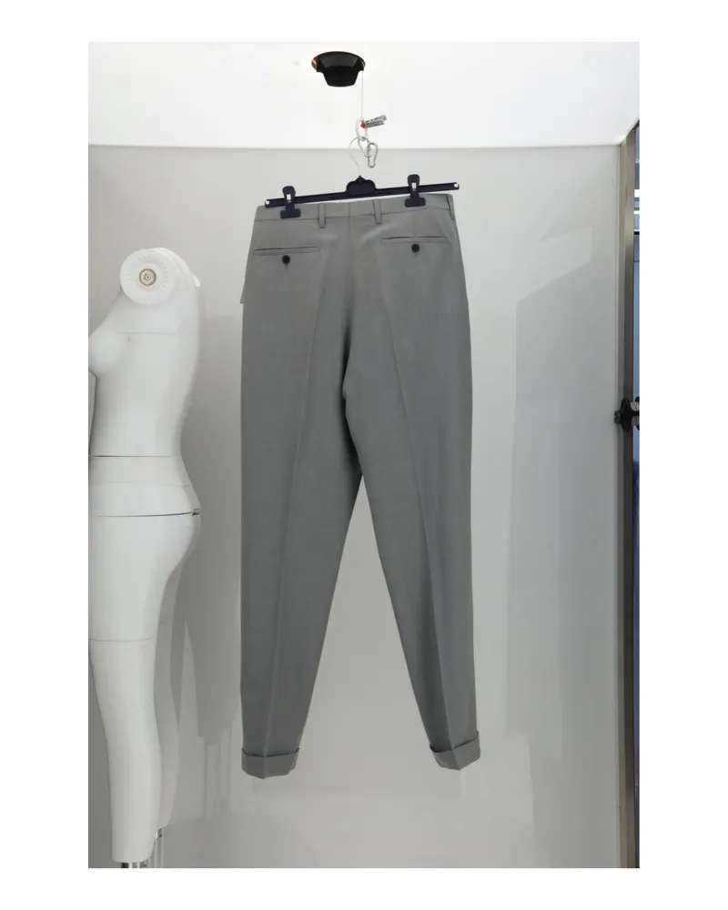 Dior Men's Trousers Grey Viscose Gray