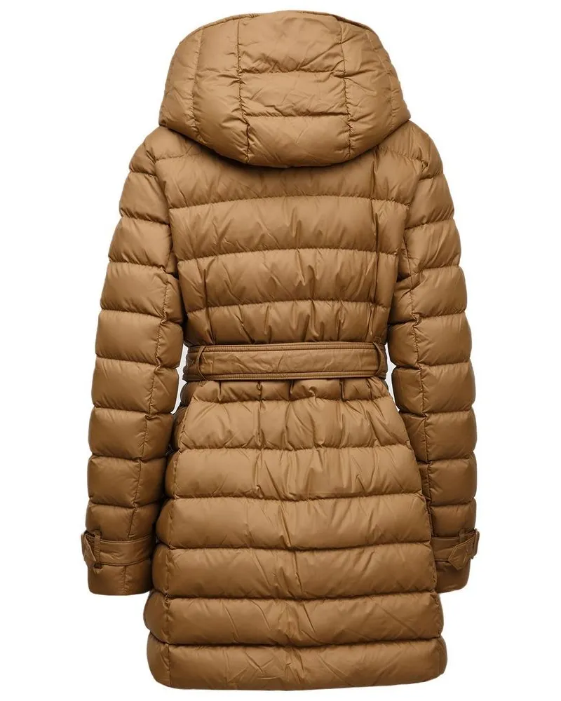 Burberry Witley Down Jacket — Taupe Brown Taupe