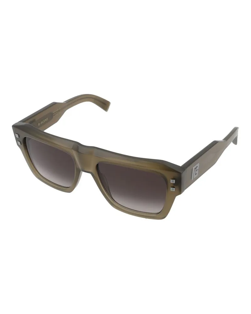 Balmain B-SCENE Sunglasses — Green Green