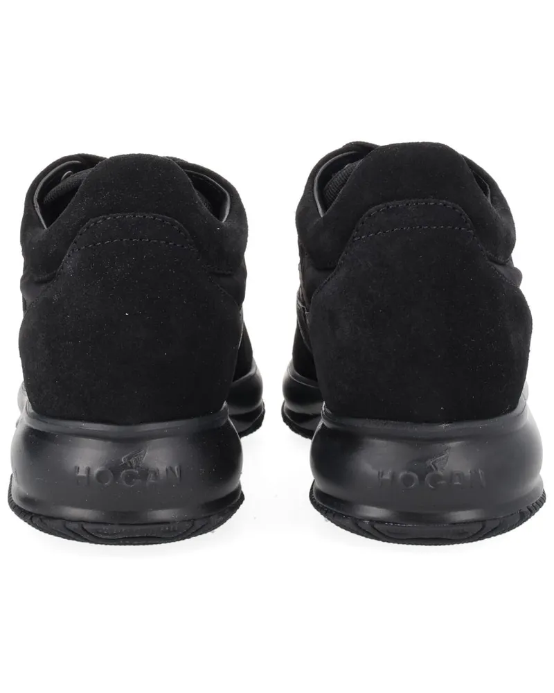 Hogan Interactive Sneaker — Black Black