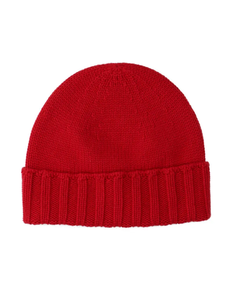 Drumohr  Men's Hats Red Cashmere Red