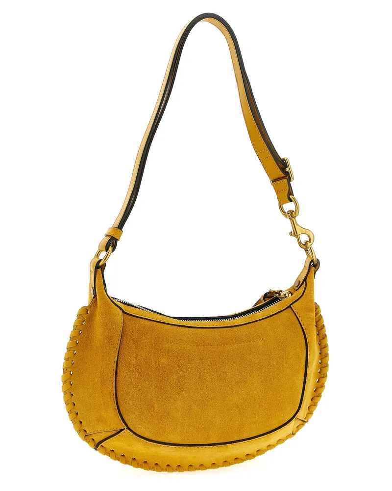 Isabel Marant Women's Bicolor Calfskin Shoulder Bag Yellow