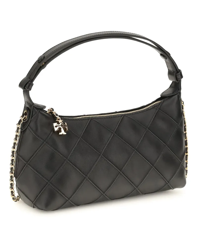 Tory Burch Fleming Shoulder Bag — Black Black