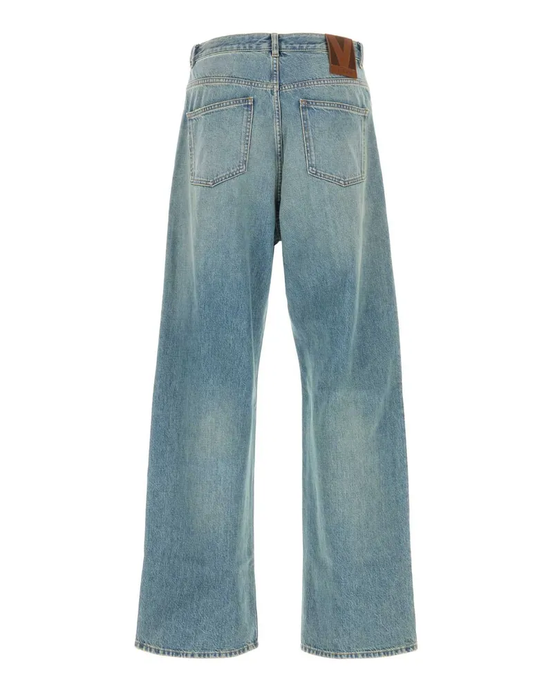 Valentino Garavani 6v0de04nav4 558 Mediumbluedenim Exterior: Cotton Jean Blue