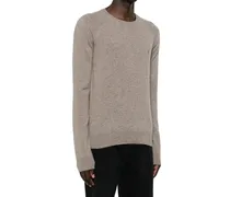 Cashmere Crew Neck Sweater — Taupe