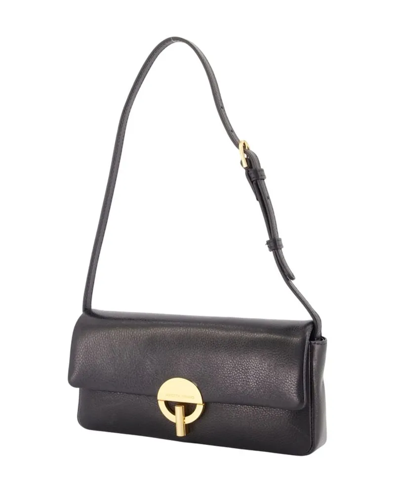 Vanessa Bruno Moon Shoulder Bag — Black Black