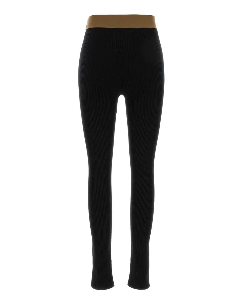 Uma Wang Women's Black Cashmere Leggings Exterior Exterior: Trousers Black
